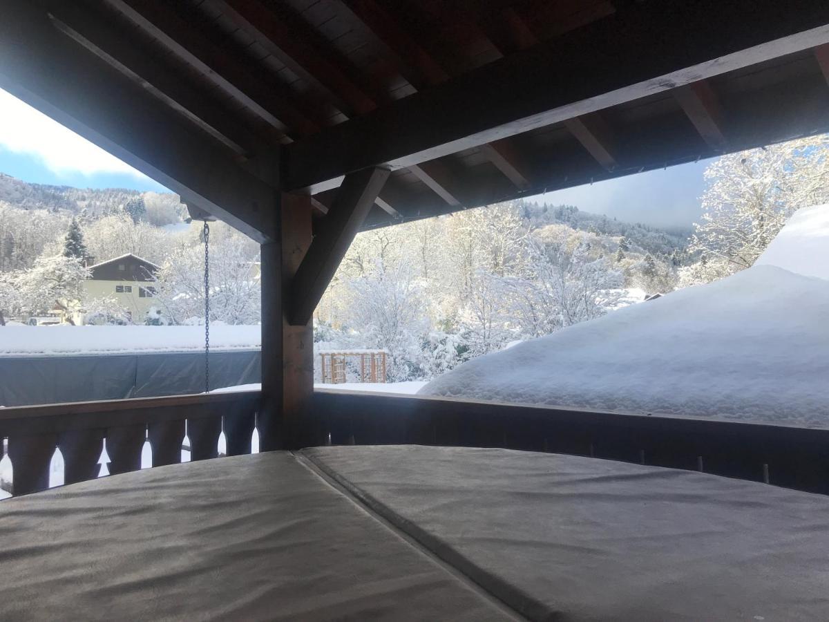 Chalet Esprit Morillon Exterior foto