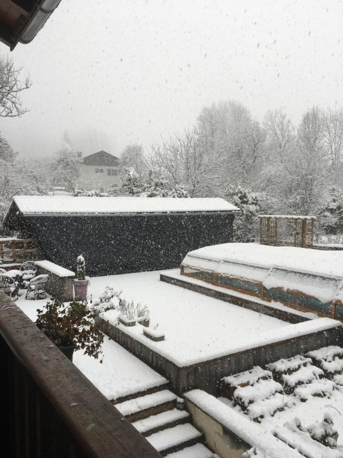 Chalet Esprit Morillon Exterior foto