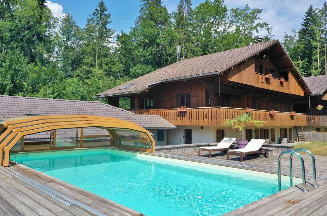 Chalet Esprit Morillon Exterior foto